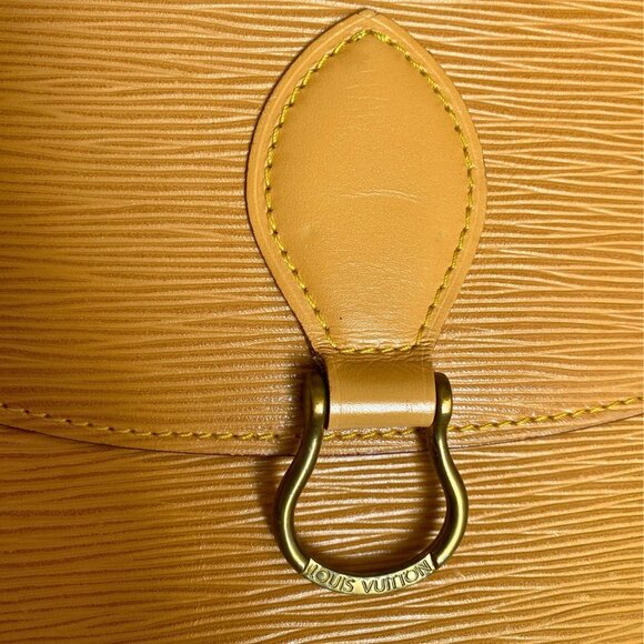 Louis Vuitton Saint Cloud GM Epi Kenyan Fawn Crossbody Saddle Bag LV - Picture 14 of 16